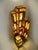 Vintage Floor Lamp in Hammered Glass and Wrought Iron from Longobard, Italy, 1960s For Sale - Image 11 of 11