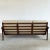 1970s Vintage Upholstered Mid-Century Modern 3-Seat Sofa For Sale - Image 9 of 11