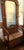 Turn-of-the-Century Victorian Carved Oak Hall Tree Bench With Original Brass Hardware & Mirror For Sale - Image 10 of 12
