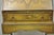 Antique English Adams Style Distress Hand Painted Narrow Secretary Writing Desk For Sale - Image 11 of 18