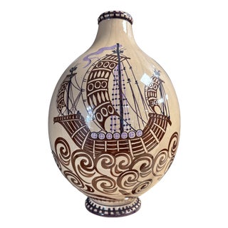 Vase by Henri Delcourt and Boulogne Sur Mer, 1920s For Sale