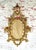 Wood Chinese Chippendale Style Oval Giltwood Pagoda Wall Mirror For Sale - Image 7 of 11