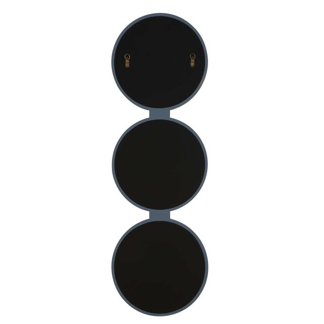 Going In Circles Blue Gray Mirror For Sale In Chicago - Image 6 of 6