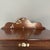 Wood Italian Art Deco Display Cabinet in Wood and Glass, 1930s For Sale - Image 7 of 18