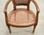 French Louis XVI Style Carved Walnut Cane Fauteuil Armchair For Sale In Sacramento - Image 6 of 18