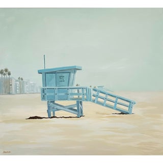 "Winter in Venice" Modern Original Oil Painting, by Jennifer Hohlfelder For Sale