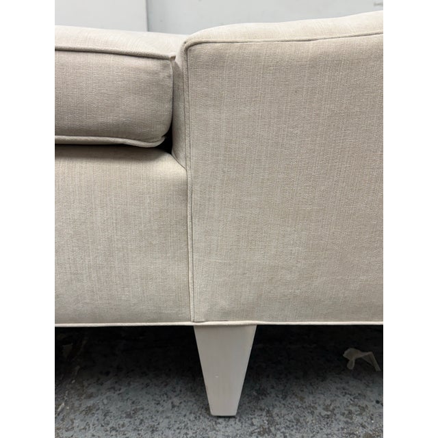 Vanilla DWM Maloos Tête-À-Tête Conversation Sofa For Sale - Image 8 of 12