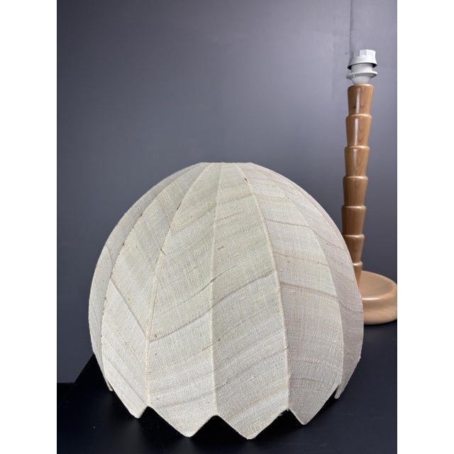 Pine Palm Table Mushroom Lamp from Temde, Switzerland, 1970s For Sale - Image 11 of 13