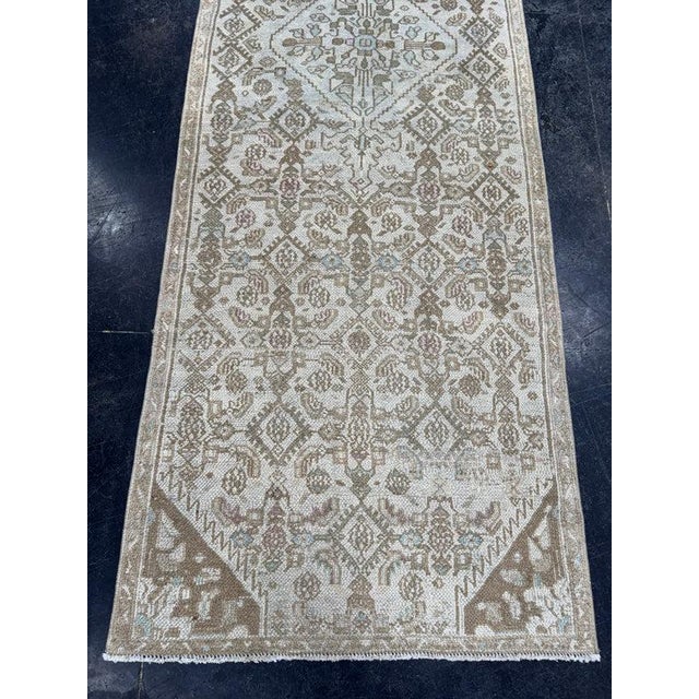 Early 21st Century Turkish Vintage Rug 2'9" x 8'9" For Sale - Image 5 of 7