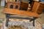 1980s Vintage Old Hickory Indiana Wood & Log Criss Cross Ends Dining Bench Seat For Sale - Image 5 of 16