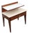 Vintage Nightstand with Glass and Marble Shelves by Gio Ponti, Italy, 1950s For Sale