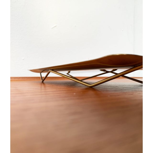 Mid-Century German Brass Tray from WMF, 1960s For Sale - Image 4 of 18