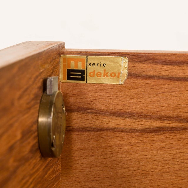Mid-Century Modern Italian Teak Desk by IMB, 1960s For Sale - Image 17 of 18