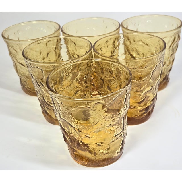 Sunny Lemonade Ice Lowballs- Set of Six For Sale - Image 4 of 11