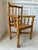 Ralph Lauren Vintage Handmade Small (Child) Size Rustic Carved Log Wood Chair For Sale - Image 4 of 18
