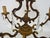 1960s 6-Light Cage Chandelier in Bronze with Glass Pendants, 1960s For Sale - Image 5 of 10