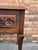 This striking antique French Chevet combines the deep storage capacity of a traditional coffer with the elevated stature...