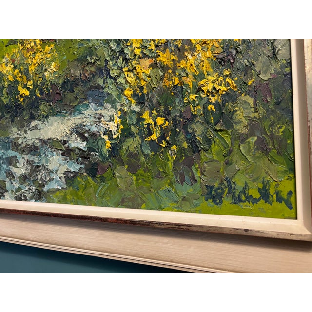 Oil Painting by Helmut Siesser, Signed, Germany, 1978 For Sale - Image 4 of 9