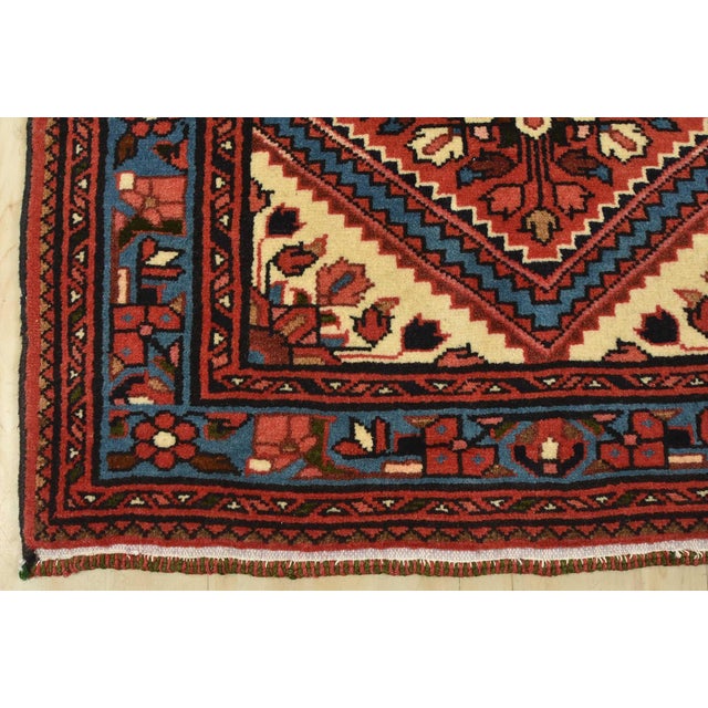 Roodbar Runner 2’6” X 31’10” Ivory Wool Vintage Hand-Knotted Rug For Sale - Image 12 of 15