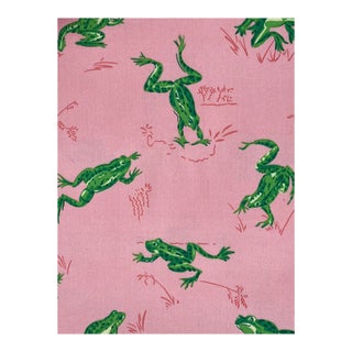 Scalamandre Calabassas Frog Island Cloth Fabric For Sale