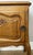 Wood Vintage French Louis Style Oak Nightstands, Set of 2 For Sale - Image 7 of 12