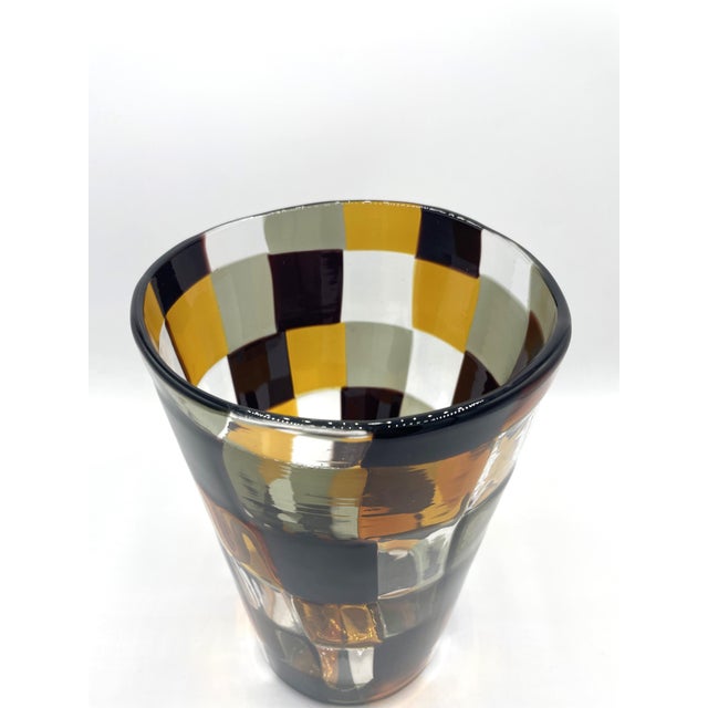 Vase from the Pezzati Istanbul series, made by Venini and designed by Fulvio Bianconi. The Pezzati Istanbul series is...