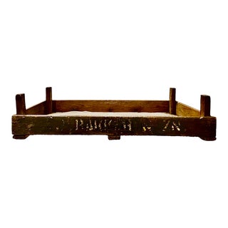 Vintage Wooden Dutch Tulip Bulb Crate / Tray For Sale