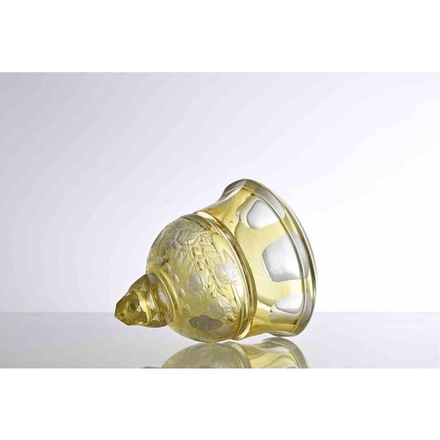 Vintage Art Nouveau Crystal Candy Box, Germany, 1970s For Sale - Image 3 of 5