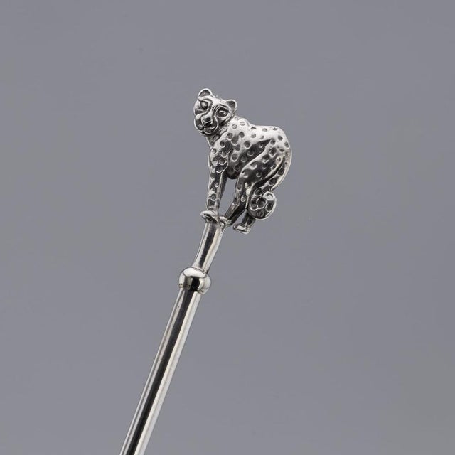 2000 - 2009 Silver Novelty Animal Coffee Spoons from Patrick Mavros, 2000s, Set of 4 For Sale - Image 5 of 16