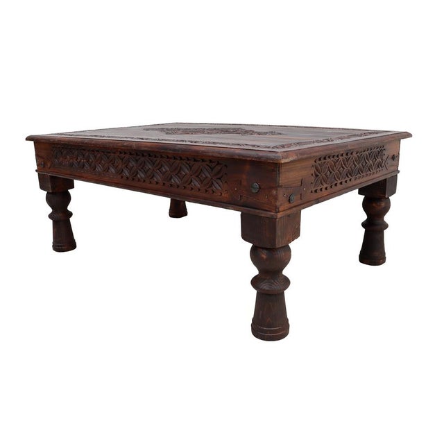 Vintage Wooden Coffee Table, 1970s For Sale - Image 10 of 18