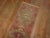 Mid 20th Century Vintage Narrow Pink Turkish Oushak Runner - 1'6" x 9'11" For Sale - Image 5 of 8