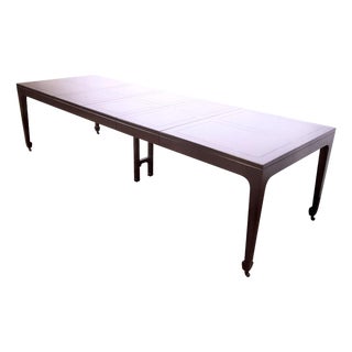 Mid Century Baker Far East Dining Table For Sale