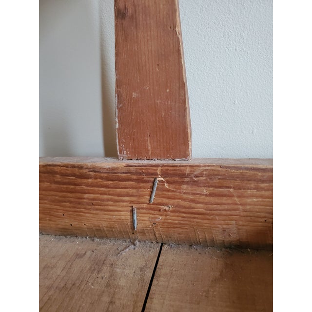 Antique Primitive Wood Berry Basket Tote Chairish