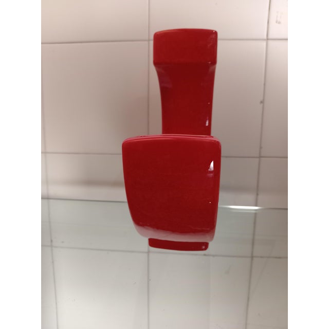 Vase by Roberto Rigoni for Bertoncello Ceramiche, 1970s, in Good conditions. Designed 1970 to 1979 This piece has an...