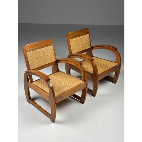 Art Deco Chairs, 1930s, Set of 2 For Sale - Image 9 of 18