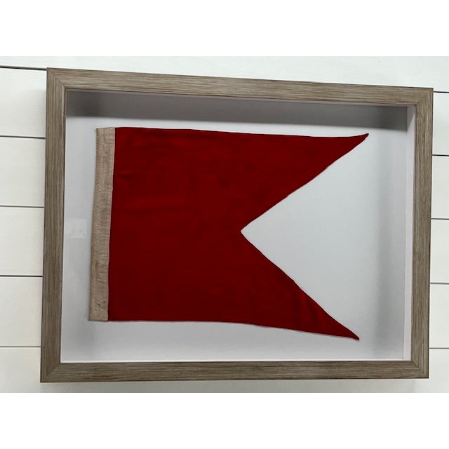 Coastal Wall Decor Letter "B" Framed Wall Art For Sale - Image 4 of 4