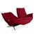 Fabric Three-Seater Red Electric Function Evita Sofa from Koinor For Sale - Image 4 of 15