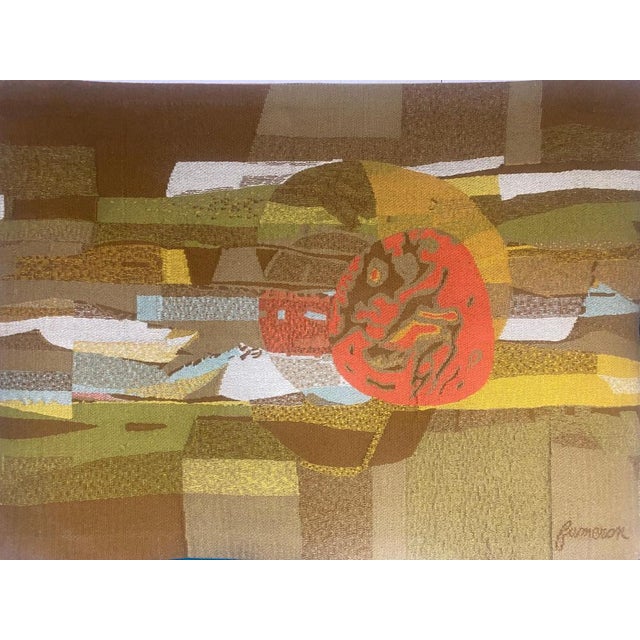Cosmos Tapestry by René Fumeron, 1980 For Sale - Image 9 of 9