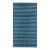 Rug & Kilim's Oversized Contemporary Dhurrie Rug in Blue Geometric Stripes - 9x12 For Sale