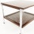 Wood Milo Baughman Style Mid Century Rosewood and Chrome Side Table For Sale - Image 7 of 10
