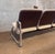 Metal 1980s Postmodern Steelcase Chrome & Oatmeal Tweed 3 Seater Sofa #2 For Sale - Image 7 of 9