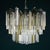 Vintage Italian Murano Glass Crystal Prism Chandelier from Venini, 1970s For Sale - Image 9 of 18