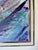 Metal 1970s Mid-Century Abstract Expressionist Acrylic on Canvas Painting, Framed For Sale - Image 7 of 13