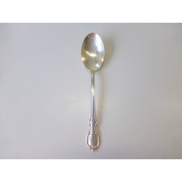 Mid-Century Modern 1950s Mid Century Modern 1847 Rogers Reflection International Silver Plate Flatware Set 7 - 41 Piece For Sale - Image 3 of 5