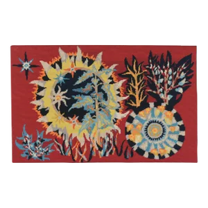Mid Century French Petit Point Tapestry