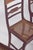 Antique Chairs with Straw Bottoms, 1890s, Set of 4 For Sale - Image 10 of 11
