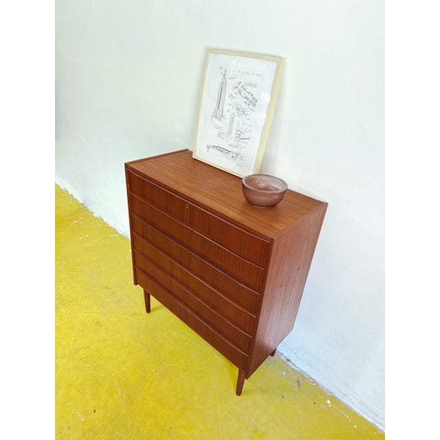 Mid-Century Modern Mid-Century Danish Chest of Drawers, 1950s For Sale - Image 3 of 7