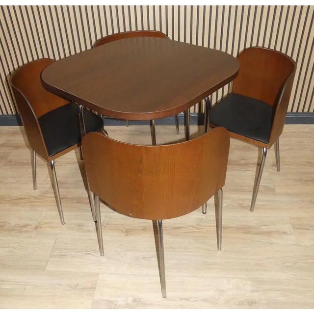 Vintage Fusion Dining Set by Sandra Kragnert for Ikea, 1999, Set of 5 For Sale - Image 14 of 14