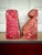 Late 20th Century Pink Italian Alabaster Scroll Bookends For Sale - Image 4 of 11