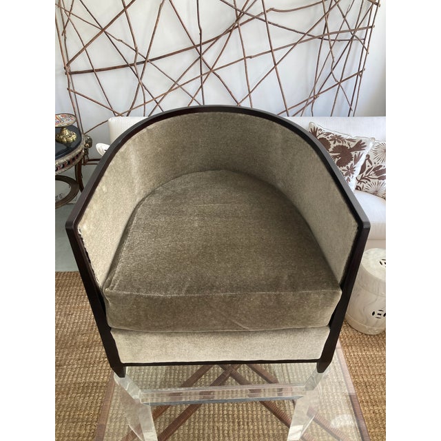 Andree Putman Fauteuil Clair De Jour For Sale - Image 13 of 16